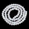 Imitate Austrian Crystal Bicone Frosted Glass Beads Strands EGLA-A039-T2mm-MB13-2