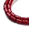Synthetic Turquoise Beads Strands TURQ-G120-4x6mm-07-2