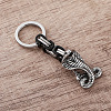 Vintage 304 Stainless Steel Cobra Keychains BM7932-2