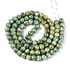 Baking Paint Glass Beads Strands DGLA-N016-10mm-07-2