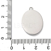 304 Stainless Steel & Rhinestone Pendants STAS-G371-09E-02P-3