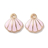 Alloy Enamel Pendants ENAM-O001-02E-G-1