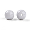 Opaque Solid Color Glass Beads X1-GLAA-N007-10mm-A08-2