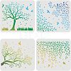 PET Hollow out Drawing Painting Stencils Sets for Kids Teen Boys Girls DIY-WH0172-454-1