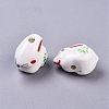 Handmade Porcelain Beads X-PORC-S442-01-2