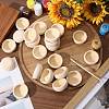 Wood Bowl LS-DJEW-WH0015-206-5