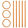 2 Bags Aluminum Wire Gimp Wire ALUM-PH0001-12A-01-1