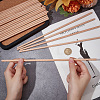 Wood Craft Sticks WOOD-WH0125-11D-3