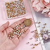 200Pcs 2 Colors Brass Spacer Beads KK-BBC0023-58D-3