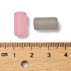 Frosted Opaque Acrylic Beads MACR-F084-05-3