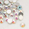 Bling Crystal AB Glass Flat Back Rhinestone Perfect for Nail Art DIY X-RGLA-C002-SS4-101-1