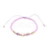Adjustable Nylon Cord Braided Bead Bracelets BJEW-JB05688-2