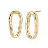 304 Stainless Steel Twist Oval Stud Earrings for Women EJEW-N016-020LG-2