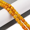Handmade Lampwork Chevron Beads Strands LAMP-K041-01A-17-2