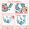 3 Sheets 3 Styles PVC Waterproof Decorative Stickers DIY-WH0404-094-3