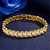 Women's Brass Link Chains Bracelets BJEW-BB61923-A-5