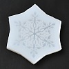 DIY Snowflake Food Grade Silicone Molds DIY-I103-02-3