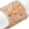Natural Citrine(Heated) Beads Strands G-G155-B03-02A-4