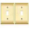ABS Plastic Receptacle Outlet Wall Plate AJEW-WH0410-464B-01-1