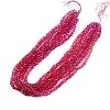 Baking Paint Transparent Glass Beads Strands DGLA-A035-T4mm-A03-2