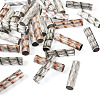 30Pcs 3 Colors Rack Plating Aluminum Beads ALUM-TA0001-04-3