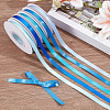 5 Rolls Single Face Polyester Satin Ribbon SRIB-CY0001-38A-4
