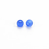 Frosted Transparent Acrylic Beads MACR-S371-11A-2