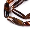 Natural Agate Dyed Beads Strands G-T138-230D-3