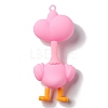 Opaque PVC Plastic Big Pendants LS-KY-G017-B01-2