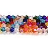 Transparent Electroplate Glass Beads Strands EGLA-A039-T3mm-L29-1