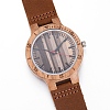 Zebrano Wood Wristwatches WACH-H036-21-3