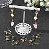 SHEGRACE Brass Pave Cubic Zirconia Earring Findings XGRQ4S971-739G-4