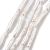 Natural Baroque Keshi Pearl Beads Strands PEAR-P064-09A-01A-2