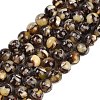 Sythetic Amber Beads Strands G-M199-02E-1