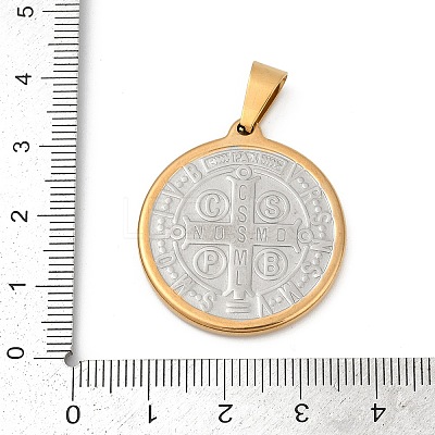 PVD Vacuum Plating 304 Stainless Steel Pendants STAS-A053-24C-PG-1