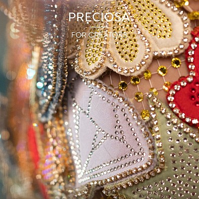 Preciosa&reg MAXIMA Crystal No Hotfix Flatback Stones Y-PRC-NSS16-01000-200-1