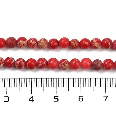 Dyed Natural Regalite/Imperial Jasper/Sea Sediment Jasper Beads Strands G-B124-C04-16-1