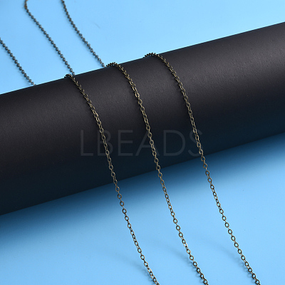 3.28 Feet Brass Cable Chains X-CHC-T008-06C-AB-1