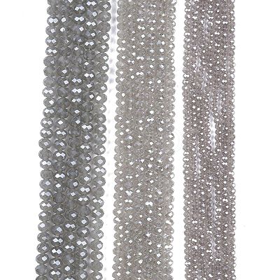 Electroplate Glass Beads Strands EGLA-A044-J6mm-A10-1