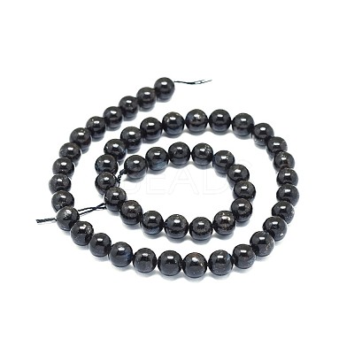 Natural Kyanite/Cyanite/Disthene Beads Strands G-F673-01-8mm-1