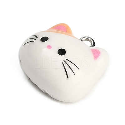Printed Opaque Resin Pendants RE-CBA08CD-02D-1
