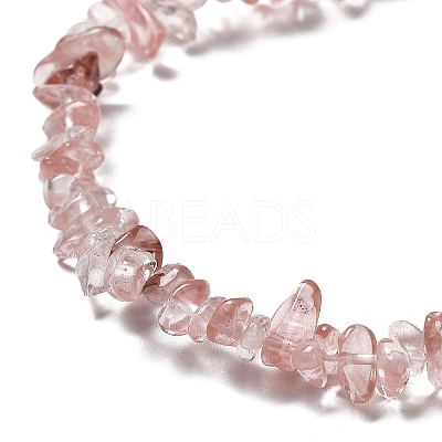 Cherry Quartz Glass Beads Strands G-E607-A03-1