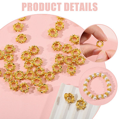 100Pcs Alloy Spacer Beads FIND-CA0011-55-1