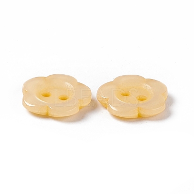 Resin Buttons RESI-D031-15mm-07-1