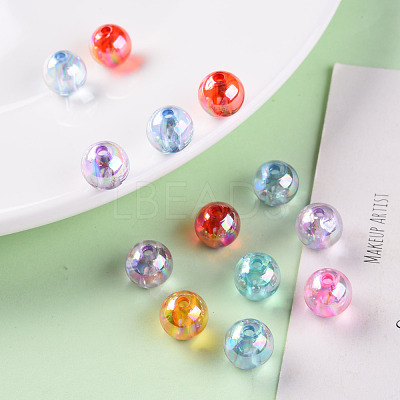 Transparent Acrylic Beads MACR-S370-B10mm-1