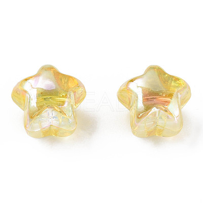 1-Hole Transparent Acrylic Buttons MACR-S373-129-C03-1