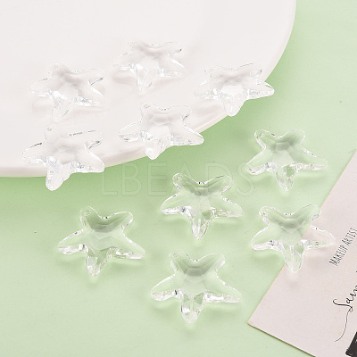 Transparent Acrylic Beads X-TACR-S154-58B-205-1