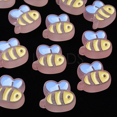 Transparent Acrylic Beads MACR-S374-06B-06-1