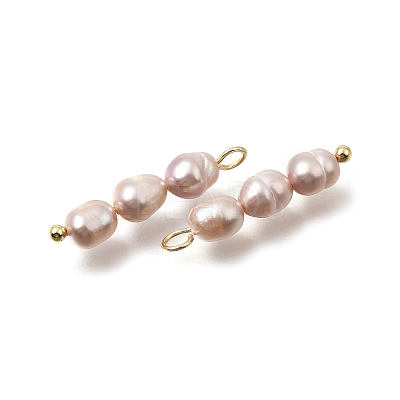 Natural Freshwater Pearl Beaded Pendants PA-CBAF2FA-03G-B02-1