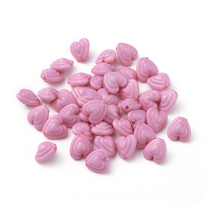 Opaque Acrylic Beads X-SACR-R827-02-1